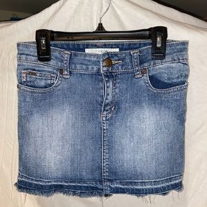 Joe’s Jeans Girls Mini Skirt with Fringe Hem